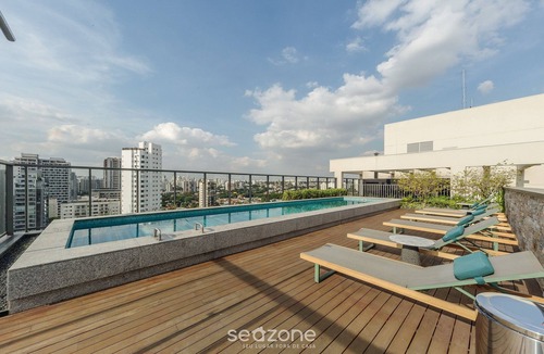 Campo Belo Apartment | Practical Studio 1.3km From the Metro Gba1104