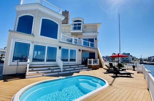 Ortley Beach House | Premier Host Listing - .6 BR, 5 BA Waterfront, Heated Pool, Amazing Views, Dock
