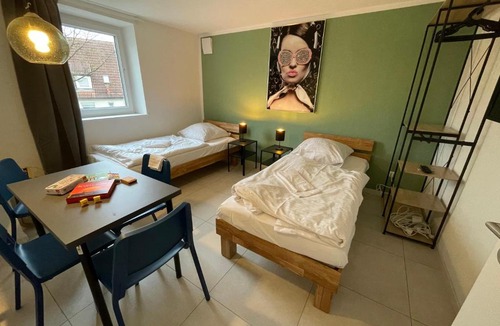 Blaustein Apartment | Premium-Apartment, 4 Betten, Nahe Ulm für Familien und Gruppen,Hund