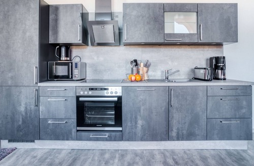 Apfelstadtaue Apartment | Premium Apartment in Georgenthal with Sauna