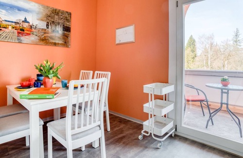 Apfelstadtaue Apartment | Premium Apartment in Georgenthal with Sauna