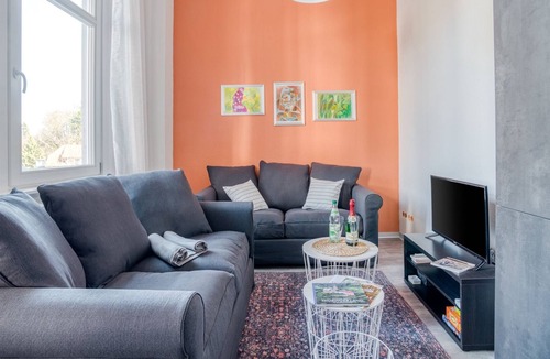 Apfelstadtaue Apartment | Premium Apartment in Georgenthal with Sauna
