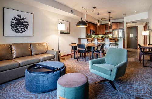 Canmore Condo | Premium King suite with views and pool