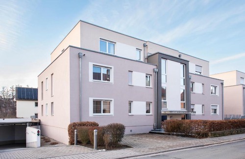 Bayreuth Apartment | Premium Living Bayreuth - Terrasse & Fahrradweg