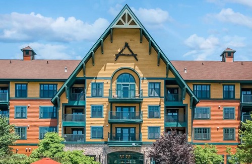 Vernon Condo | Premium Studio with Stunning Mountain & Sunset Views at The Appalachian #263