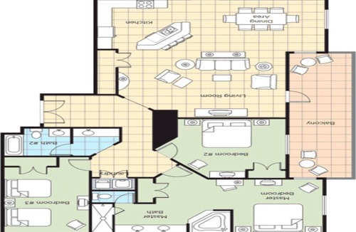 Florida Central Atlantic Coast Condo | Presidential 3 Bedroom Suite at Bonnet Creek, Close to Disney!