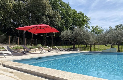 Saint Michel d'Euzet House | Pretty Mas provençal, private pool, Airco, 5bed (10p), 3bath, Boulodrome, Hammock.