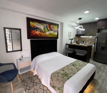 Cali Apartment | Pretty & Modern Private Studio 202