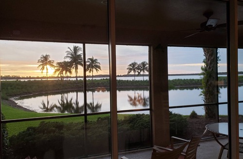 Naples Condo | Previous Model Home With Premium Lot At Golf Lake Front