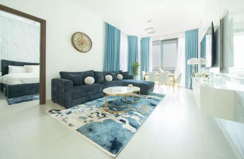 Al Hamriya Apartment | Prime Beachfront 1-Bedroom Apartment - Blue Bay Walk