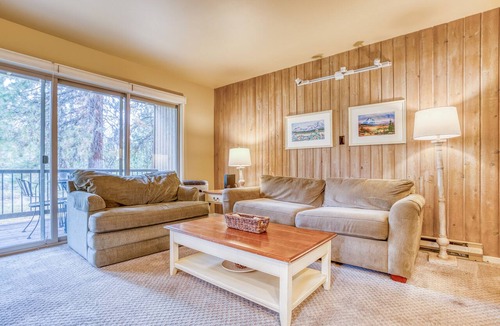 Century West Condo | Prime Location Lower-Level Condo with Mt. Bachelor Village Hot Tubs and Pool