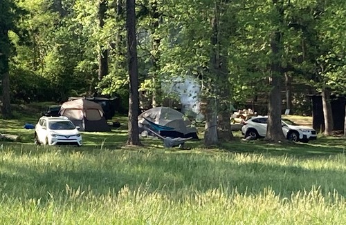 Blacksburg RV Rental | Primitive Camping by Neal Creek site #1
