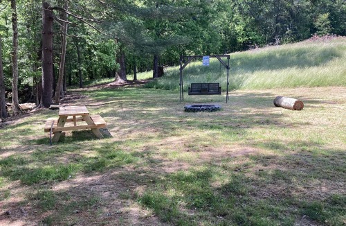 Grover RV Rental | Primitive camping by Neal Creek site #2