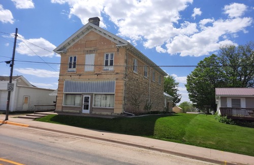 Colesburg Apartment | Primitive yet classy apartment in rural Iowa near small town shopping and hiking