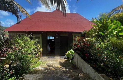 Saint Peter Parish Villa | Private wooden villa with stunning ocean views, in an enchanting garden setting.