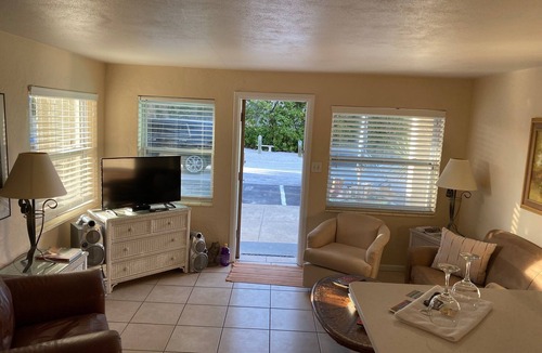 Madeira Beach Condo | PRIVACY, RELAX with the DOLPHINS at the SEASIDE,no people. LOUNGERS & UMBRELLA,