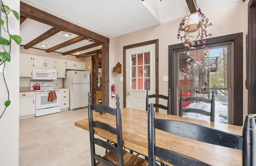 Cresco House | Private 10-Acre Creekside Cabin—80-Ft Deck, Fire Pit, Wildlife & Cozy Spaces!