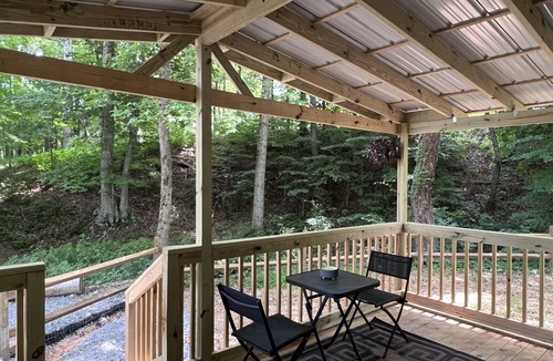 Rutherfordton Cabin | Private 1BR Cabin With Fenced In Dedicated Yard