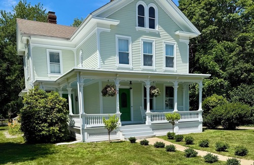 Westbrook Center House | Private 2-acre coastal compound with pool + optional guest cottage in Westbrook