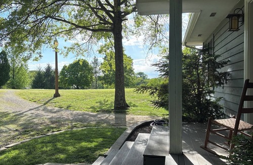 Glencoe House | Private 8 acre Ranch backs to 1850 wooded acre Missouri conservation reservation