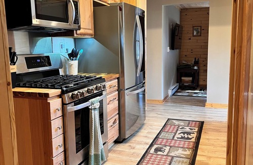 Grayling Cabin | Private and beautiful two bedroom cabin with non motorized access to lake.