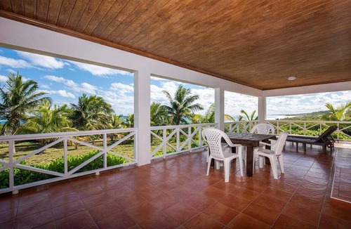 Governor's Harbour Villa | Private and Secluded Beachfront House on Deserted Pink Sand Beach