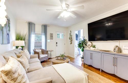 Mississippi City House | Private Backyard Experience with Hot Tub!