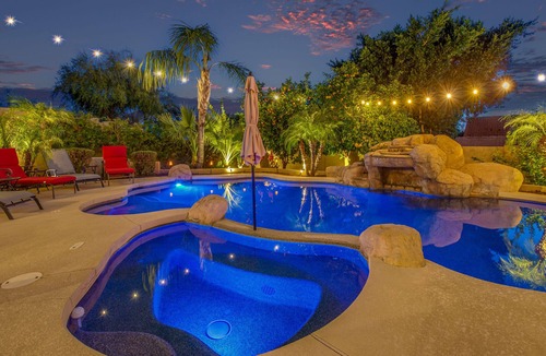 Mountain Terrace North House | Private backyard w/heated pool/spa. 20 mins from TPC and Super Bowl