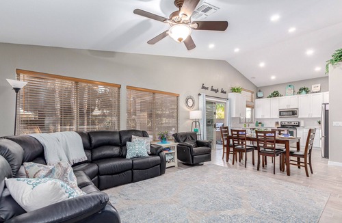 East Mesa House | Private Backyard with Heated Pool