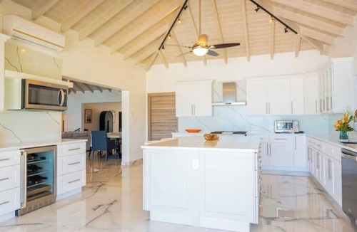 Jolly Harbour House | Private beachfront home w/4-bd, stunning sunset views, and perfect for family!