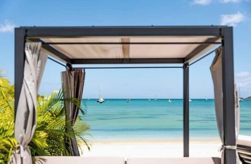 Jolly Harbour House | Private beachfront home w/4-bd, stunning sunset views, and perfect for family!