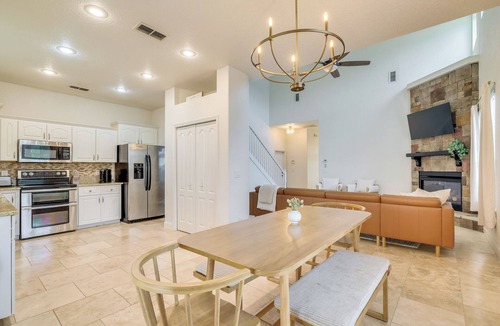 Candler House | Private Beach at Lakefront Summerfield Getaway!