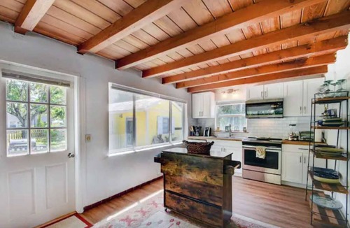 Briny Breezes Cottage | Private Beach Cottage walk steps to the beach, sleeps 6
