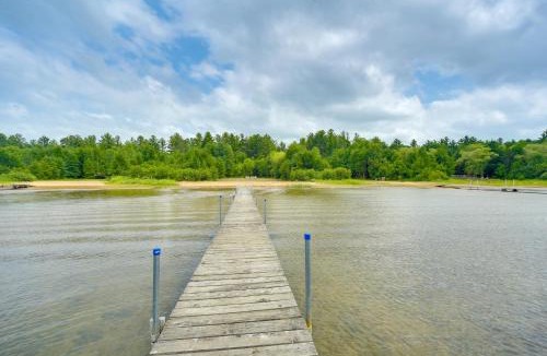 Shell Lake House | Private Beach on Shell Lake! Luxe Cabin Retreat