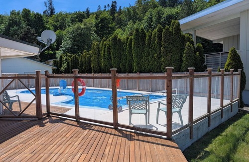 Kingston House | Private Beach, Pool, and Amazing Puget Sound and Cascade Mountain Views