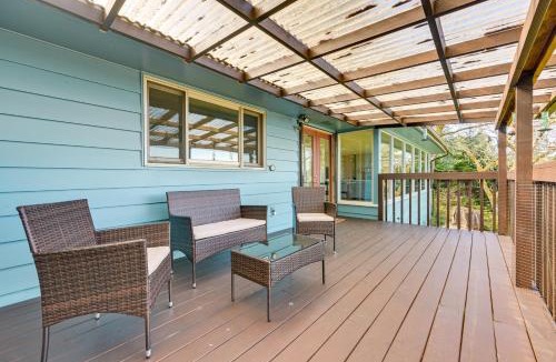 Olympia House | Private Beach, Stunning Views! Home on Oyster Bay!