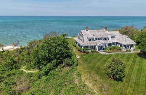Brewster House | Private Beach, Sweeping Water Views, Game Room!