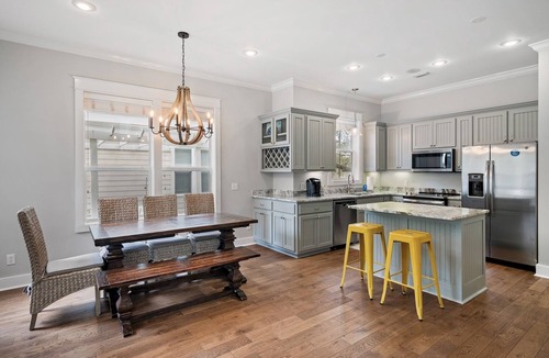 Seagrove Beach House | Private Beach Access! 4 Bikes! Spacious Porches!