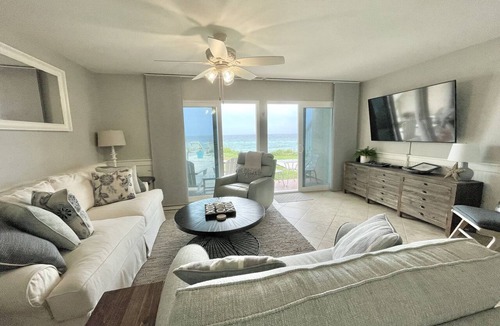 Seacrest Condo | PRIVATE BEACH-You deserve this-Luxury ground-level 1-bedroom ON THE BEACH on 30A