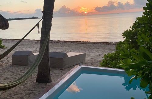 Soliman Bay House | Private Beachfront bungalow at the exclusive Soliman Bay. Las Brisas Tulum