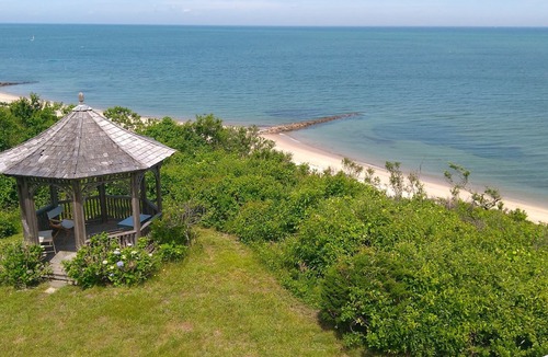 Brewster House | PRIVATE BEACHFRONT, Watch sunset over the bay. Amazing beach 360 ft long!