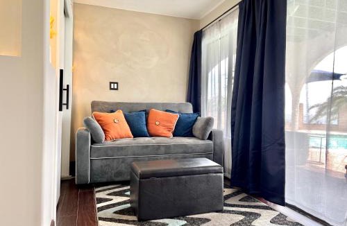 Morro Hills House | Private Bedroom & Bathroom Grove, Pool & City View