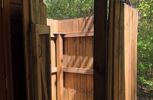 Fort Gaines Cabin | Private Cabin on Water-Fish & Boat from YOUR DOCK-BEST Sunsets, no stairs! PetsY