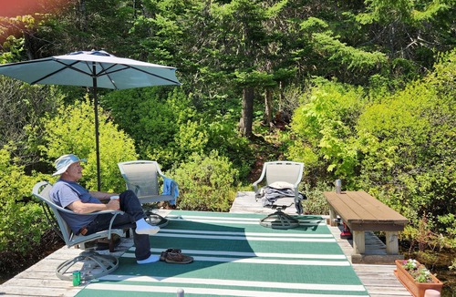 Grafton Cabin | Private cabin on water nestled in foothills of scenic Mt. Cardigan