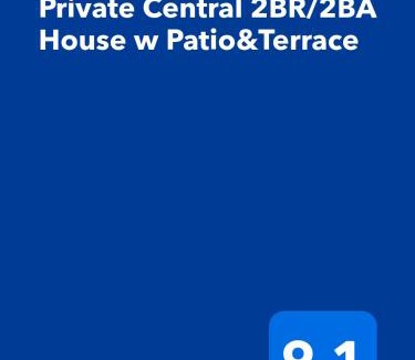 Konak Villa | Private Central 2BR/2BA House w Patio&Terrace