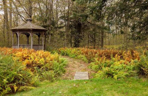 Roscoe House | Private Chalet with Fire Pit Deck and Large Yard