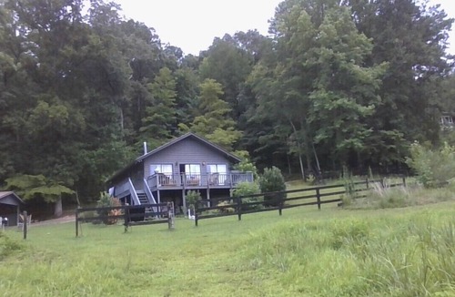Clarkesville House | PRIVATE !! Charming Lake house on 20 acre private lake with sunset vi