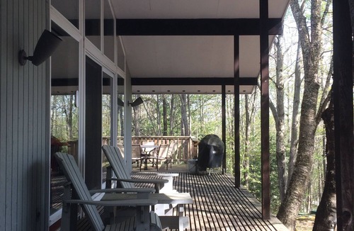 West Dover Cottage | Private, Contemporary Home with a View of Mount Snow.