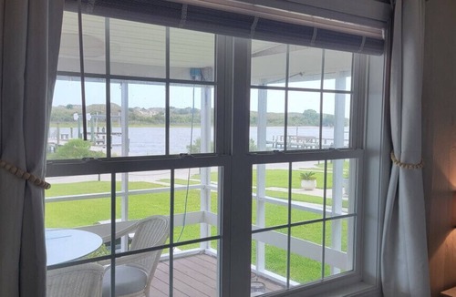 Cedar Point House | Private cottage at the end of the road with hot tub, swim mat, kayaks, and a your private dock, 3 miles to the beach.