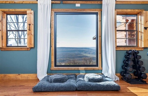 Great Cacapon Cabin | Private Couples Retreat, Hot Tub, Sauna & Views
